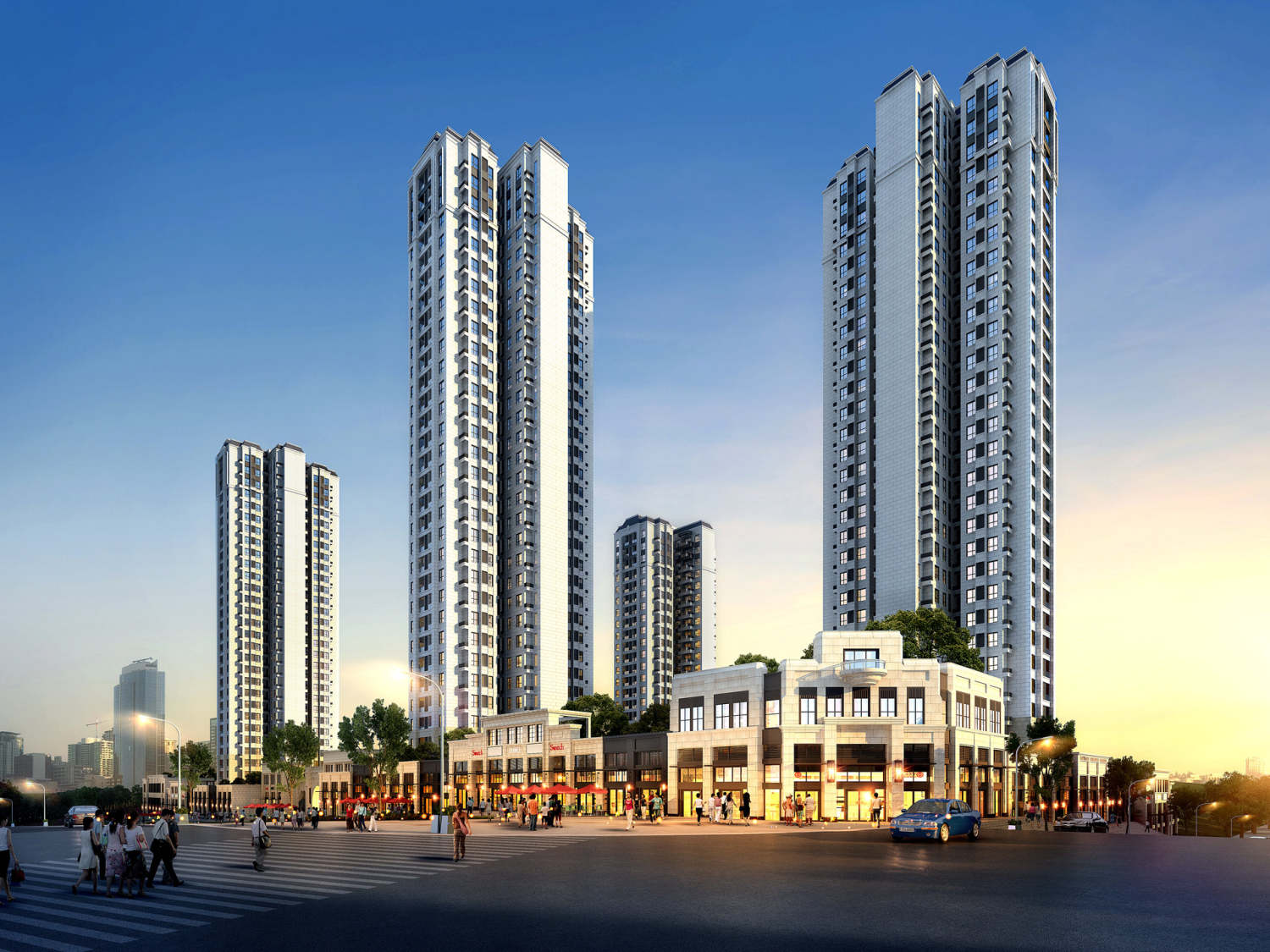 渠縣渠江天譽城(chéng)