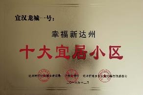 達州市(shì)十大(dà)宜居小(xiǎo)區(qū)